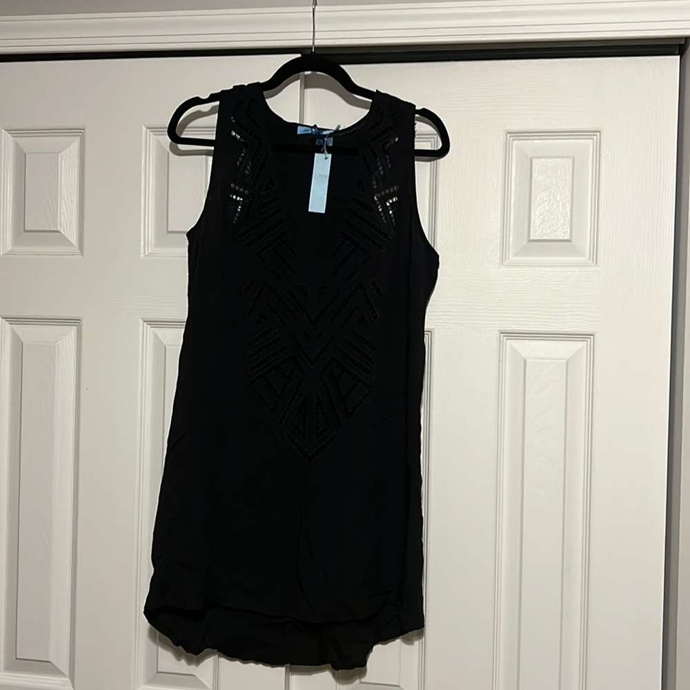 Solitaire swim cover-up